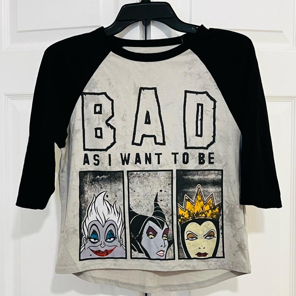 Disney Villains Bad As I Want To Be Graphic Tee